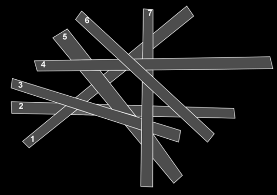 12. Paula shoots arrows at the following target. When she misses, she obtains zero points. Paula shoots two arrows and adds the number of points. Which of the following sums cannot be her score?