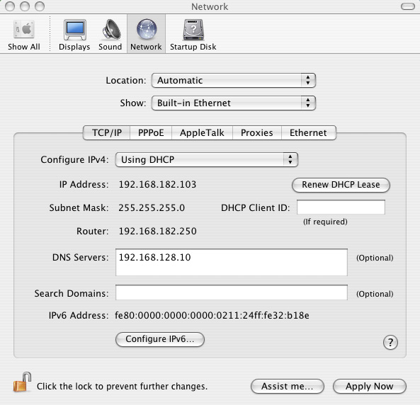MAC OS 1. Κάντε κλικ στο εικονίδιο της Apple που βρίσκεται στην πάνω αριστερή γωνία της οθόνης σας. 2. Κάντε κλικ στο System Preferences (Προτιμήσεις συστήματος) > Network (Δίκτυο) > Configure.