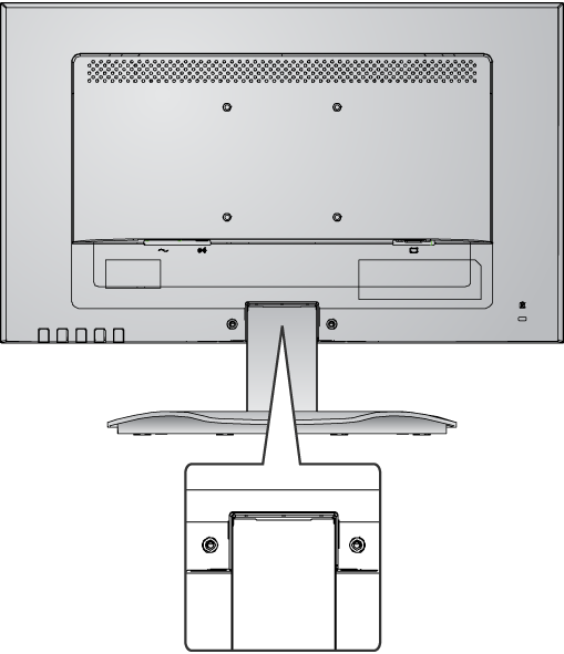 Τοποθέτηση σε Τοίχο (Προαιρετικό) Για χρήση μόνο με Βραχίονα μονταρίσματος σε τοίχο UL Listed Για να λάβετε ένα κιτ επιτοίχιας στήριξης ή μία βάση ρύθμισης ύψους, επικοινωνήστε με τη ViewSonic ή το