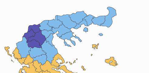 Ηλιακή ενέργεια και ξενοδοχεία Η γεωγραφική κατανοµή των ξενοδοχείων 6 Πηγή: