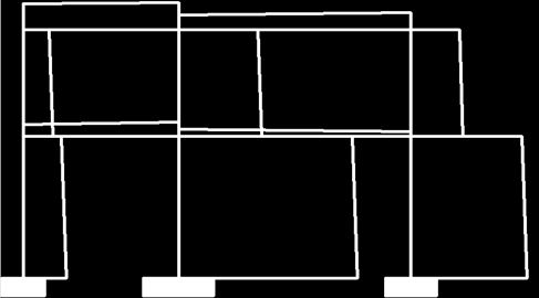 7 Διάγραμμα ροπών [knm] -71.9-76.4-41.6-48.3-33.2-38.8 18.5 11.7 Διάγραμμα αξονικών [kn] Σχήμα 3.
