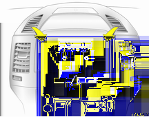 136 Σύστημα κλιματισμού Αεραγωγοί χωρίς περιστροφικό ρυθμιστή Σταθεροί αεραγωγοί Πρόσθετοι αεραγωγοί υπάρχουν κάτω από το παρμπρίζ, τα παράθυρα και στους χώρους ποδιών.