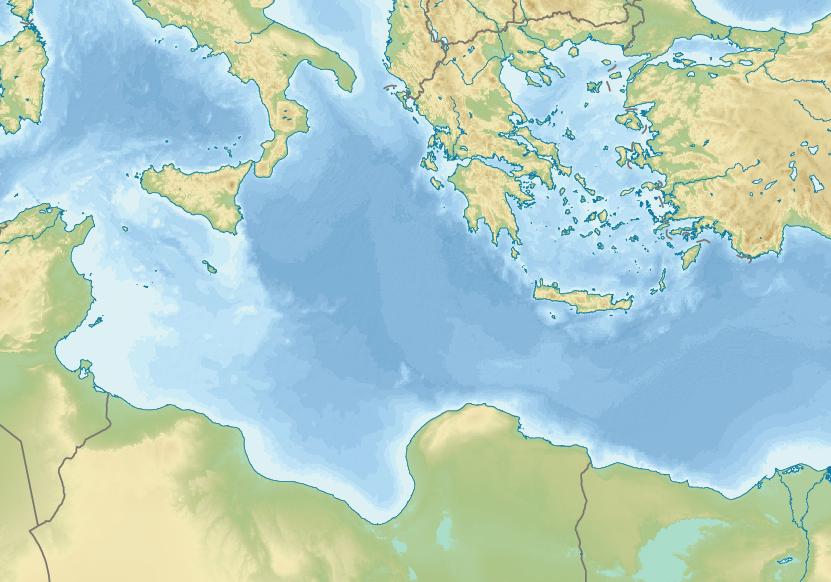 ITALY Evros Istanbul Corfu Igoumenitsa GREECE Lesvos TURKEY Palermo Chios Athens Samos Sicily Tunis Kos Lampedusa MALTA Valetta Dodecanese Rhodes