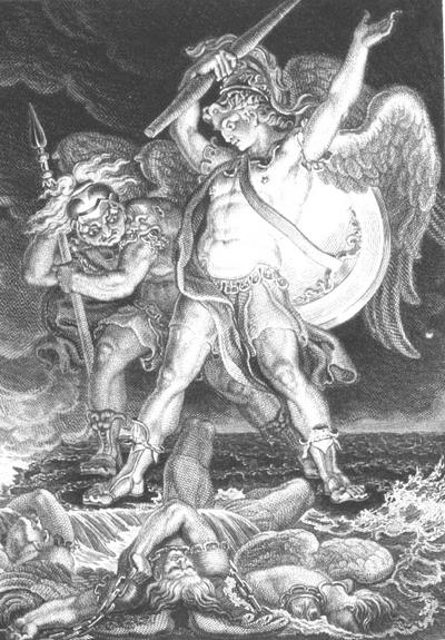 Αυτός είναι ένας παλιός πίνακας του Edward Burney από το έπος "Χαμένος Παράδεισος". Πολλοί άνθρωποι ρώτησαν πως είναι οι Σφραγίδες του Πατέρα Σατανά. Η μέρα του είναι η Δευτέρα.