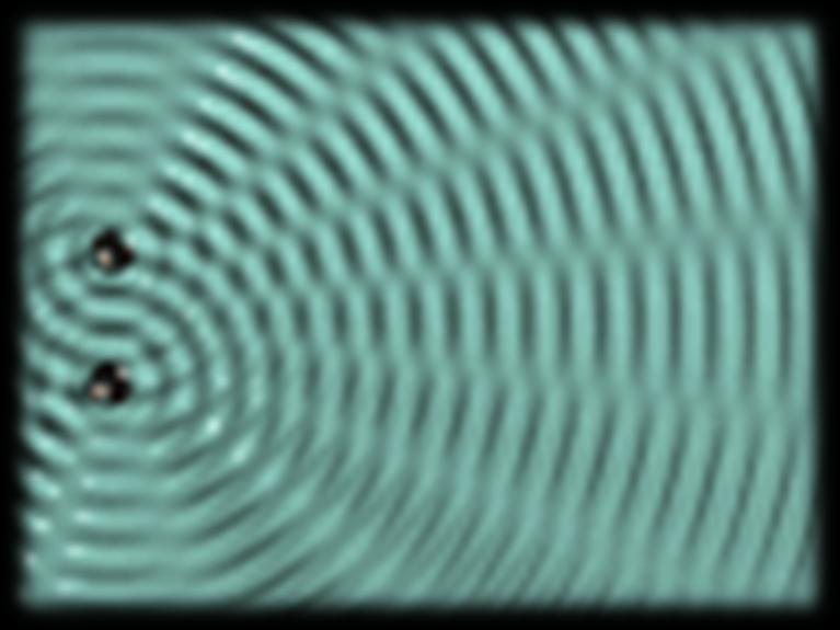 Mία σημειακή πηγή Δύο σημειακές πηγές ΣΥΜΒΟΛΗ ΤΟΥ ΦΩΤΟΣ Εισαγωγή Εμφανίζεται όταν συναντώνται δύο κύματα Συμβολή του Φωτός Συμβολή Δέσμης Ηλεκτρονίων Συμβολή Ηχητικών Κυμάτων