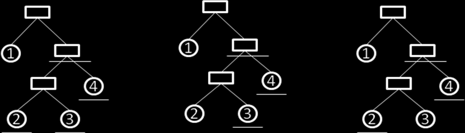 [1] [2,3] [2] [3] [1] [2] [2,3] [4] [1] [2,3,4] N_S [1] [2,3] [1] [2] Table 13: Markers with their patterns and computed argument lists missing the marker and For these cases we will add two more