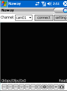 5) κάντε login όπως παρακάτω. Channel: επιλέξτε κανάλι που θέλετε να παρακολουθήσετε. Όταν επιλέξετε κανάλι θα συνδεθείτε αυτόµατα µε το DVR. Connect: πατήστε για σύνδεση µε το DVR.