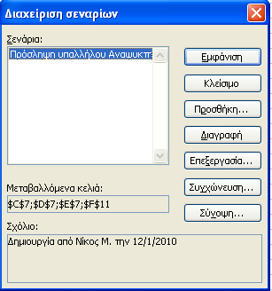 346 - ΣΥΓΚΕΝΤΡΩΤΙΚΟΙ ΠΙΝΑΚΕΣ ΚΑΙ ΣΕΝΑΡΙΑ τον µισθό του νέου υπαλλήλου για το 1 ο τρίµηνο.