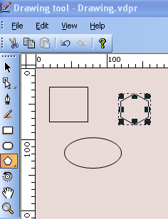 Δημιουργία σχημάτων (Drawing Tool) Πώς να αποθηκεύσετε ή να τροποποιήσετε ένα σχέδιο Πρέπει να αποθηκεύετε τα σχέδιά σας σε τακτά χρονικά διαστήματα, πατώντας File/Save ή κάνοντας κλικ στο εικονίδιο