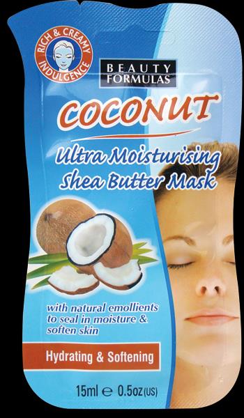 ΜΑΣΚΕΣ ΠΡΟΣΩΠΟΥ ΘΕΡΑΠΕΙΑΣ 15 Coconut Facial Mask ΕΞΤΡΑ ΕΝΥΔΑΤΙΚΗ Με SHEA BUTTER & φυσικούς μαλακτικούς παράγοντες που σφραγίζουν την υγρασία και μαλακώνουν την επιδερμίδα όπως ΚΑΡΥΔΑ λεβάντα,