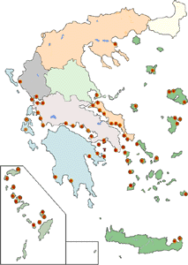 Eλληνικές υδατοκαλλιέργειες Εξαιρετικά σημαντικός κοινωνικός και οικονομικός τομέας - 310 άδειες (264 μονάδες, 39 εκκολαπτήρια, 7