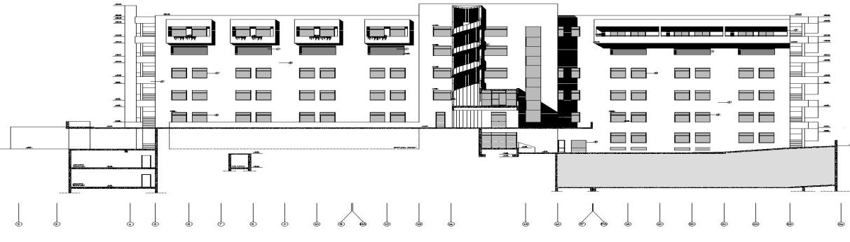 Το πρόγραμμα του νέου κτηρίου, του οποίου οι λειτουργίες αναπτύσσονται σε δέκα ορόφους και τρία υπόγεια προβλέπει την αύξηση του δυναμικού του Νοσοκομείου, τη μεταφορά ορισμένων λειτουργιών από το
