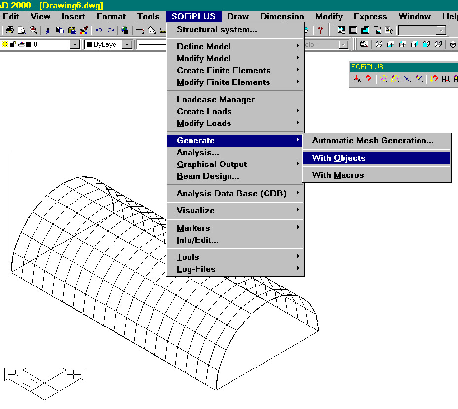 Προσέξτε εδώ: όσο πιο πυκνό είναι το AutoCAD-δίκτυο, τόσο πιο ακριβές είναι και το παραγόµενο