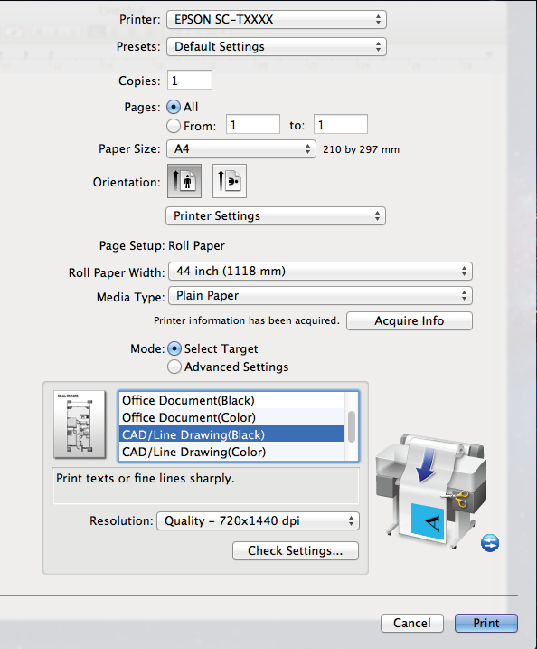 Περισσότεροι τρόποι εκτύπωσης Windows Ανοίξτε την καρτέλα Printer Settings A (Ρυθμίσεις εκτυπωτή) του προγράμματος οδήγησης του εκτυπωτή. Για τη ρύθμιση Print Quality (Ποιότητα εκτ.