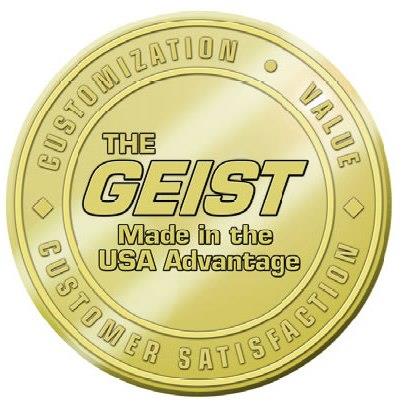 Made in USA by Geist Manufacturing