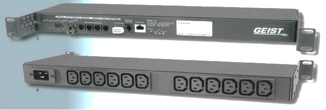 SwiftBase CM-Power Κεντρική μονάδα CM rack mounted μεγέθους 1U 13 ενσωματωμένοι αισθητήρες!