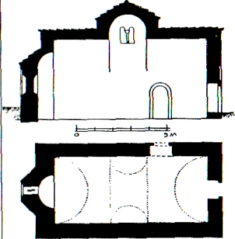 Την ίδια περίοδο αναπτύσσεται ο χαρακτηριστικός τύπος ναού της τυπολογίας των σταυρεπίστεγων ναών.