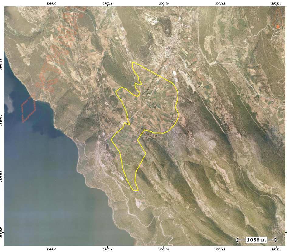 Σχήµα 19: Χάρτης µε την οριοθέτηση