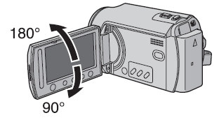 Ευρετήριο Σηµείωσεις Η LCD οθόνη µπορεί να περιστραφεί 270 µοίρες