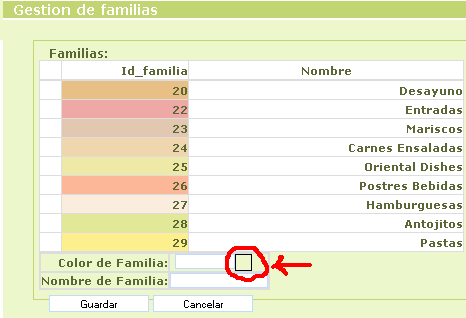 Θα δείτε την καινούργια οικογένεια, τοποθετημένη στην λίστα με τις υπόλοιπες οικογένειες.