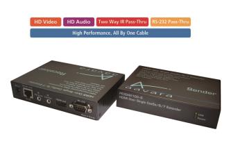 PCE 122 PRO PB5000 PRO HDMI OVER SINGLE COAXIAL EXTENDER 120m κεηαθνξά ζήκαηνο 1080p θαη ήρνπ 7.1 surround sound, 2/5. 1/7.