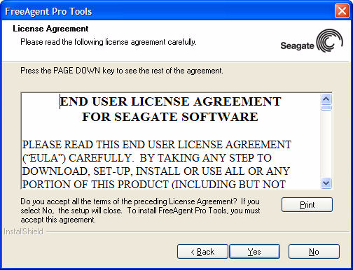 Ανοίγει το παράθυρο License Agreement (Άδεια Χρήσης): Σχήµα 9: License Agreement (Άδεια Χρήσης) Βήµα 4: