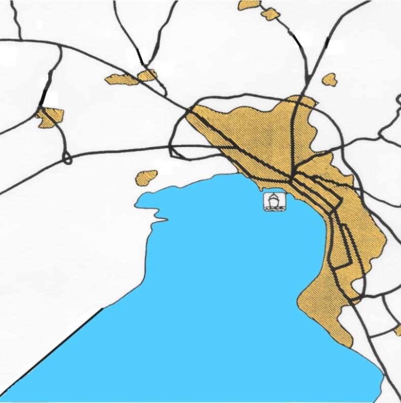 T h UB Industrial area Residential area Main roads Figure 2 Map of TMA