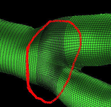 ρήκα 6.39: Pre-Mesh 3. Γηνξζψζηε πηζαλά ιάζε ζην Pre-Mesh Κάπνηα πξνβιήκαηα κπνξεί λα εκθαληζηνχλ φπσο απηά θαίλνληαη ζηα παξαθάησ ζρήκαηα.