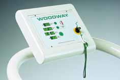 ΕΞΟΠΛΙΣΜΟΣ Το Woodway Lokostation PPS αποτελείται από: Μαγνητικό τηλεχειριστήριο: