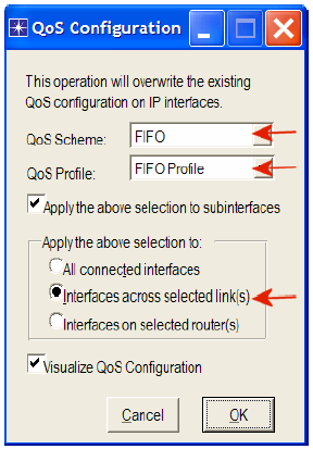4. Κάντε δεξί-κλικ στο VoIP East --> Πατήστε Edit Attributes i. Επεκτείνετε την ιεραρχία Application: Supported Profiles --> Θέστε τις γραμμές σε 1 --> Θέστε το Profile Name σε VoIP Profile. ii.