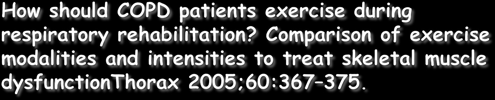 In conclusion, strength exercise tends to improve HRQL more than endurance exercise.