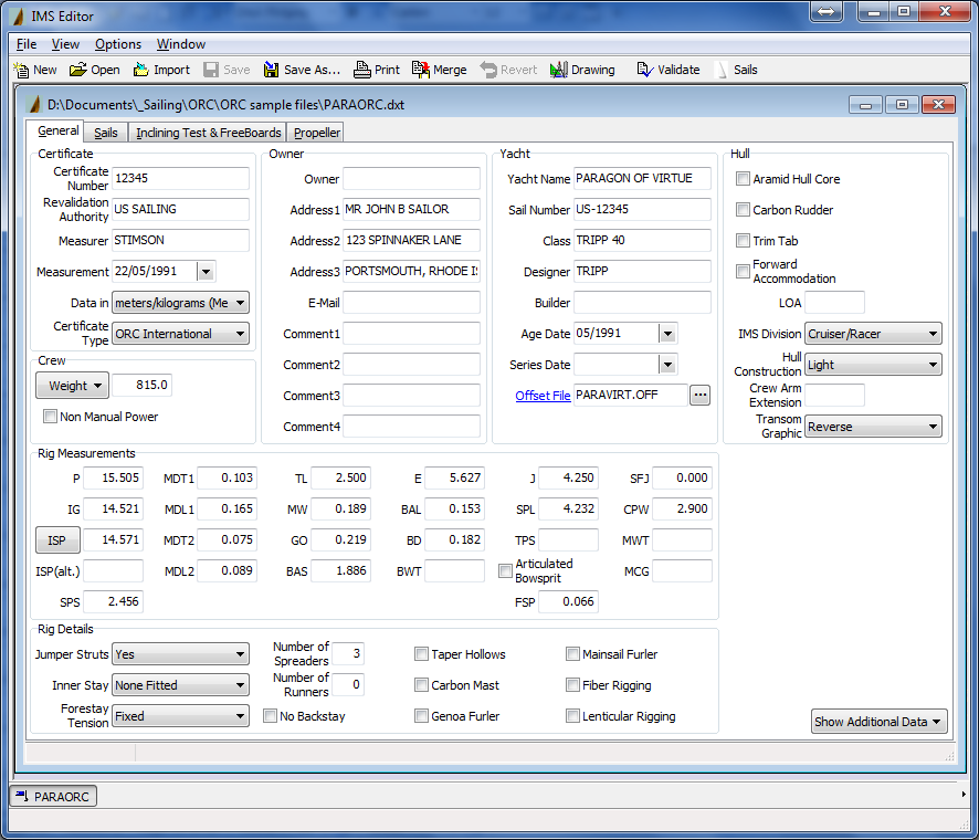 3.19 IMS Editor Ο IMS Editor είναι το επίσημο λογισμικό του ORC για την καταγραφή των μετρήσεων από τους καταμετρητές σε ψηφιακή μορφή, και διατίθεται ελεύθερα σε οποιονδήποτε ενδιαφερόμενο