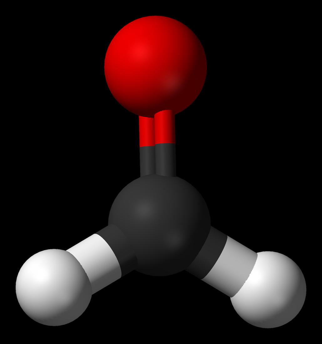 Formaldehyde 1 + (12 + 16) + 1 = 30 is a colorless gas with a characteristic pungent odor.