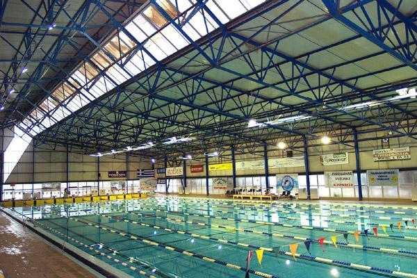 Σχήμα 5.5 Κλειστό δημοτικό κολυμβητήριο Τρίπολης Ο λόγος που προτείνεται ενεργειακή αναβάθμιση του κολυμβητηρίου είναι η αυξημένη κατανάλωση θερμικής ενέργειας που παρουσιάζει.