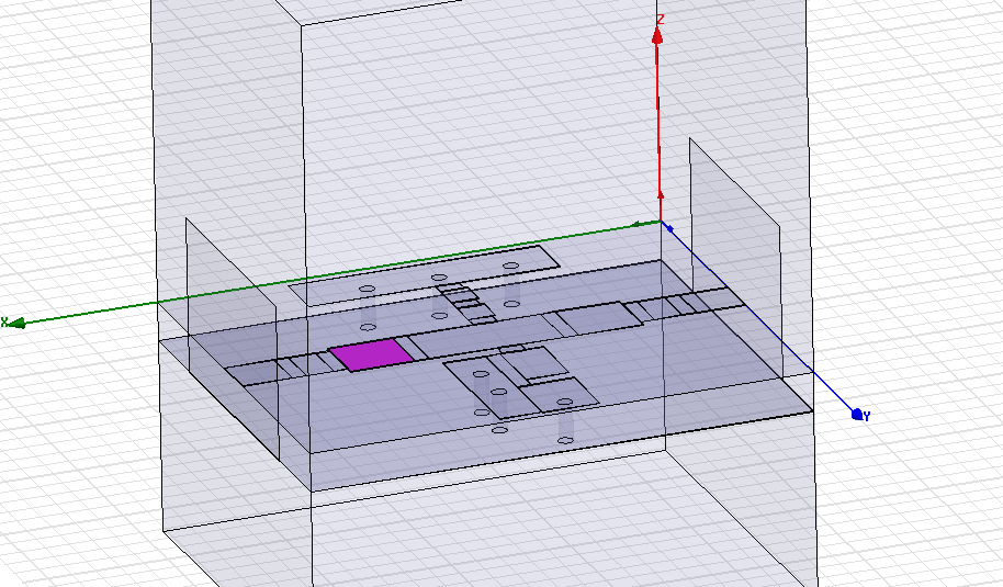 The magnitude data below shows the similarity between the response of the circuit simulator and the full-wave EM simulator, which allows for the creation of the gerber layout files. Ansoft LLC 0.