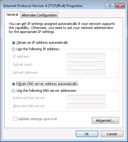 5. Επιλέξτε Internet Protocol Version (Πρωτόκολλο Ιnternet Έκδοση) 4 (TCP/IPv4) και μετά κάντε κλικ στο Properties (Επιλογές). 6.