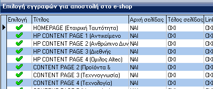 Ενημέρωςη ιςτοτόπου Η καδηθή ελεκέξσζε ηνπ ηζηόηνπνπ γίλεηαη από εηδηθή επηινγή πνπ βξίζθεηαη ζηελ ελόηεηα δηαρείξηζεο πεξηερνκέλνπ.