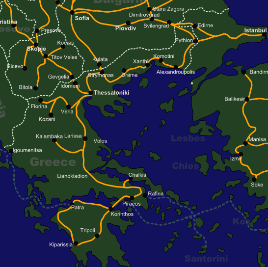 Κεφάλαιο 3. Εμπορευματικές μεταφορές στην Ελλάδα: Υφιστάμενη κατάσταση και αξιολόγηση των ελληνικών τμημάτων των Διαδρόμων IV & X KUEHNE + NAGEL Α.Ε. SeaWay AE Orphee Beinoglou International Forwarders S.