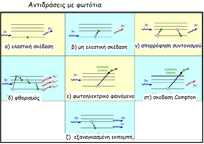 Είδη αλληλεπιδράσεων