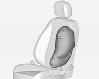 58 Καθίσματα, προσκέφαλα Τοποθετήστε τη ζώνη ασφαλείας σωστά και προσδέστε την. Μόνο τότε ο αερόσακος μπορεί να σας προστατεύσει.