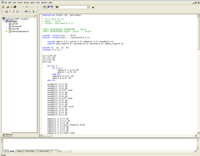 6.3 Compaq Visual Fortran 6.