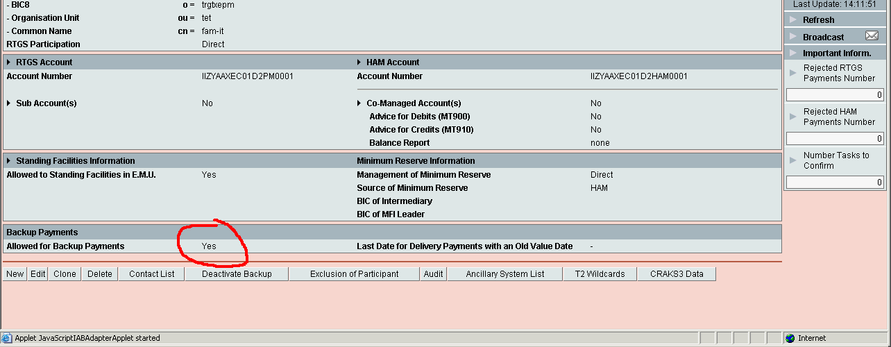 ΠΑΡΑΡΤΗΜΑ 9. Οδηγίες σχετικά µε τις πληρωµές εκτάκτου ανάγκης (Back-Up Lump-Sum And Contingency Payments).