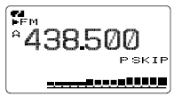 2 Πιέστε και κρατήστε πιεσµένο το [DTMF.M](.) για 1 δευτερόλεπτο για είσοδο στη µνήµη DTMF. 3 Περιστρέψτε το [DIAL] για να επιλέξετε το επιθυµητό κανάλι µνήµης DTMF.