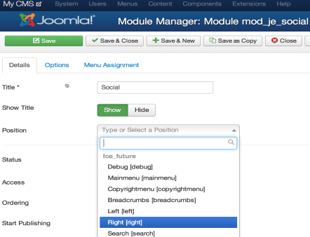 ΚΕΥΑΛΑΙΟ 6: ΣΟ JOOMLA Ε ΒΑΘΟ 6.