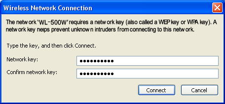 - Επιλογές ασύρματων δικτύων στα Windows XP Το παράθυρο επιλογών ασύρματων δικτύων που εμφανίζεται παρακάτω είναι διαθέσιμο μόνο για τα Windows XP.