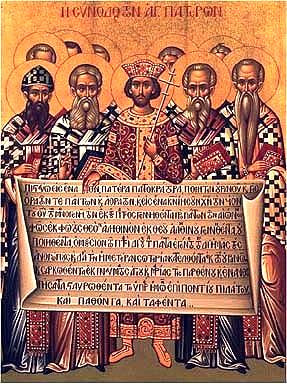 God. The decree of the Council for restoring icons to churches added an important clause which still stands at the foundation of the rationale for using and venerating icons in the Orthodox Church to