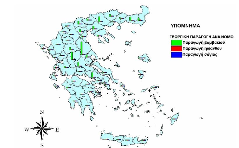 Δηθόλα 14: Γεσξγηθή Παξαγσγή Αλά Ννκό Δθηφο απφ ηηο πξναλαθεξφκελεο θαιιηέξγεηεο, ζεκαληηθφ ξφιν ζηελ εμαζθάιηζε εγρψξησλ πξψησλ πιψλ γηα ηελ παξαγσγή βηνληίδει έρνπλ θαη ηα θπηηθά ζπνξέιαηα πνπ