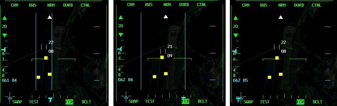 azimuth search 10/30/60, 4 bar scan Η παραπάνω λειτουργία ελζγχεται πατώντασ το αντίςτοιχο OSB δίπλα από την ζνδειξη 4 Β ςτην MFD.