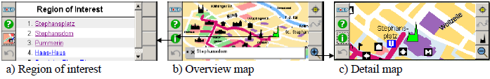 Ένα εξωτερικός διακομιστής χάρτη παρέχει τη δρομολόγηση και τη λειτουργικότητα της προετοιμασίας του χάρτη. Εικόνα 10.