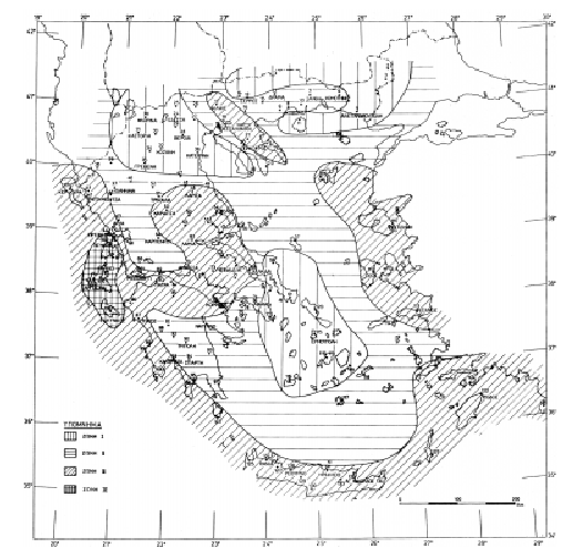 Παράρτημα 2- Οικισμοί & Ζώνες Οικιστικής Επικινδυνότητας στην Ελλάδα 92 ΠΑΡΑΡΤΗΜΑ 2 Οικισμοί Και Ζώνες Σεισμικής Επικινδυνότητας στην